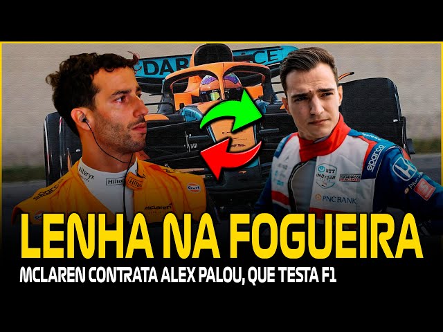 THE ALLEGED REPLACEMENT OF RICCIARDO FOR ALEX PALOU AT MCLAREN