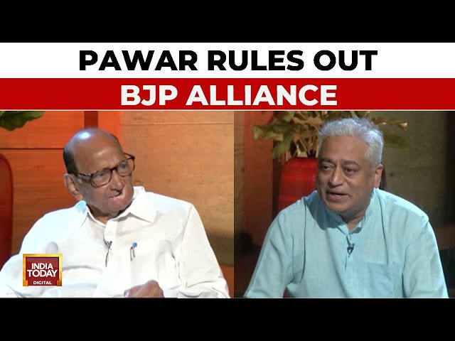 Sharad Pawar: I Don't See A Political Realignment In Maharashtra | Exclusive | Rajdeep Sardesai