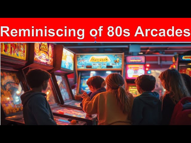 Real Footage of 80s Arcade game rooms #nostalgia  #80s #retrogaming