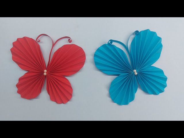 How To Make Paper Butterfly very easy/Butterfly making