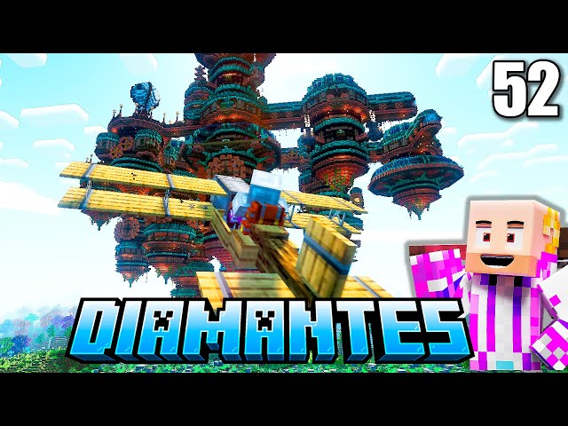 Crear pueblo en #minecraft | DIAMANTES | Mod Minecolonies | Capitulo 52