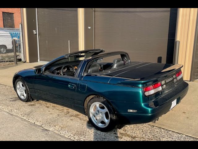 96 300zx Convertible top. How raise and lower.