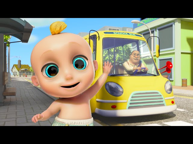 Wheels on the Bus |  Nursery Rhymes & Kids Songs