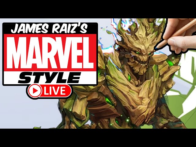 LIVE: Marvel Artist draws MARVEL RIVALS GUARDIANS OF THE GALAXY!