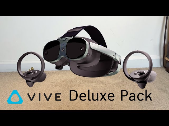 HTC Vive XR Elite Deluxe Pack Unboxing