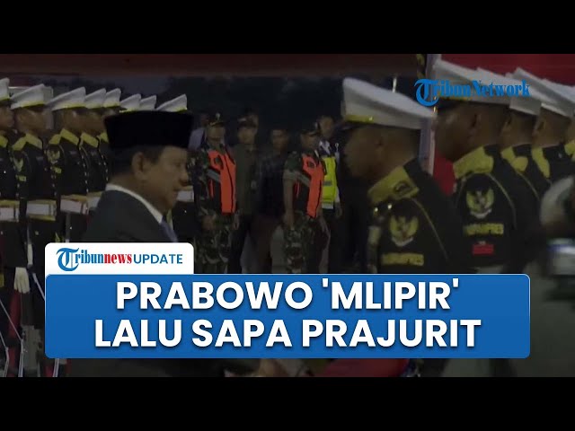 Prabowo 'Mlipir' Tak Injak Karpet Merah, Mendadak Sapa Prajurit yang Antar Kepulangan Erdogan