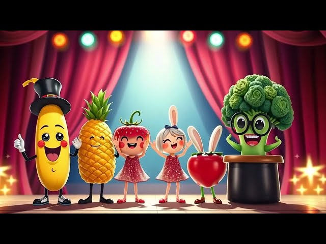 Hey Sensory Adventure: Experience the Colorful Animation of Fruits and Veggies