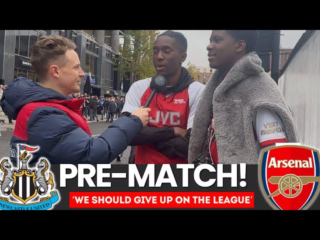 PRE MATCH: WE SHOULD GIVE UP ON THE LEAGUE?!?! Arsenal fans throw in the towel before the loss!