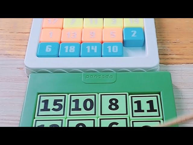 #7 SLIDING NUMBER PUZZLE LET'S FUN AND PLAY