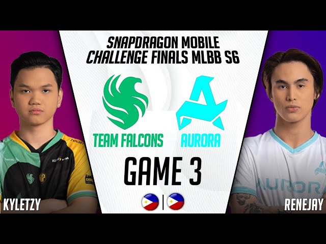 TEAM FALCONS vs AURORA GAME 3 | FALCONS vs AURORA GAME 3 ESL SNAPDRAGON PRO SERIES CHALLENGE FINALS