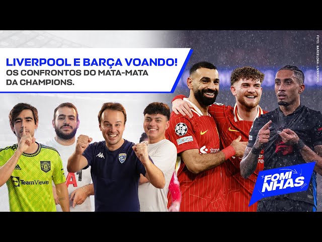 CHAMPIONS pegando fogo! Virada HISTÓRICA do Barça, Liverpool INVICTO, Rodrygo BRILHA e Real respira.