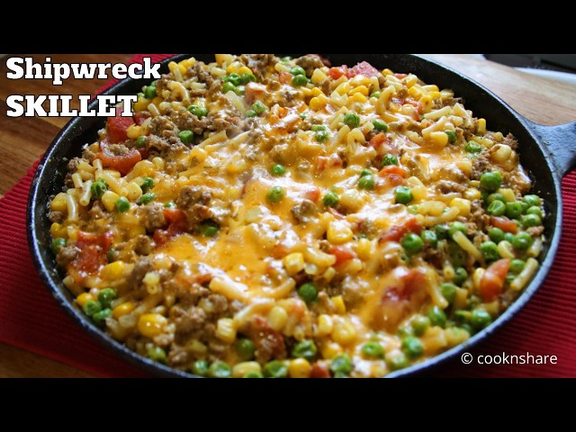 Shipwreck Ground Beef Skillet - Fast, Cheap, and Good