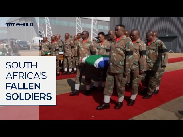 Funerals held for South African soldiers killed in DRC conflict