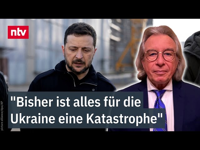 "Bisher ist alles für die Ukraine eine Katastrophe": Jäger zu Trumps "Federstrich"