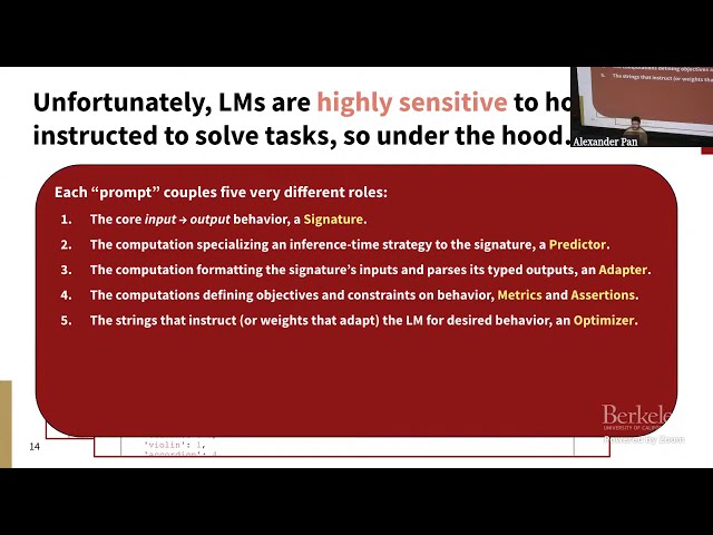 CS 194/294-196 (LLM Agents) - Lecture 5, Omar Khattab