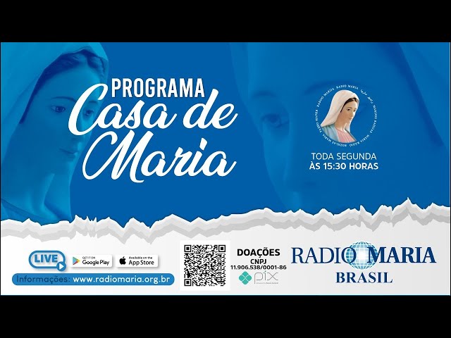 REPRISE - Programa Casa de Maria - Rádio Maria Brasil - 03/02/2025