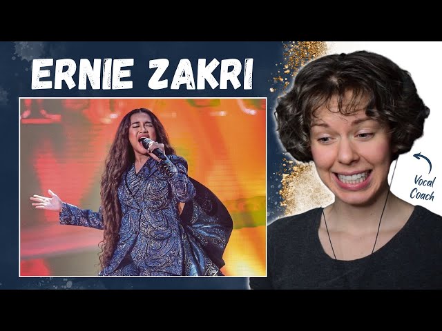 Vocal Coach Reacts to ERNIE ZAKRI - Ku Bersuara