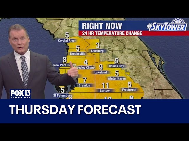 Tampa weather | Thursday forecast