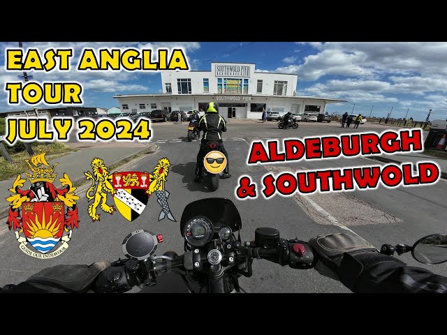 East Anglia Motorcycle Tour | Visiting Aldeburgh & Southwold | Satanic Satnav strikes again!