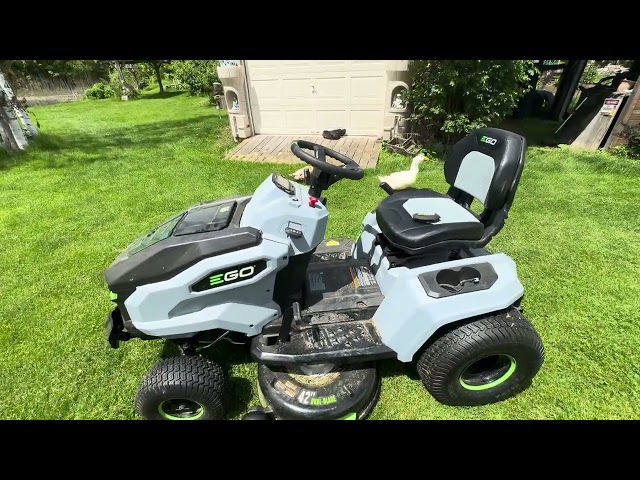 Electric Riding Lawn Mower EGO Power+ T6: Sloppy Steering (Gimp Mode)