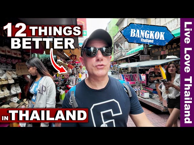 12 Things Are Better In THAILAND | This Is Why Tourists Are Here #livelovethailand