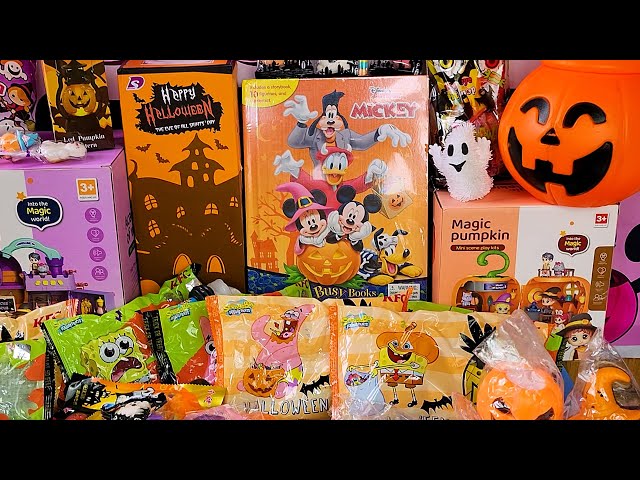 28 Minutes Satisfying with Unboxing Mickey and Minnie Mouse Toys| Halloween | ASMR