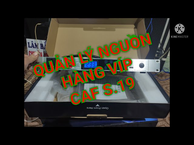 QUẢN LÝ NGUỒN HÀNG MỚI XỊN SÒ,THƯƠNG HIỆU CAF S.19,MÀN HÌNH BÁO VOL LED @LAM-BAC-AUDIO