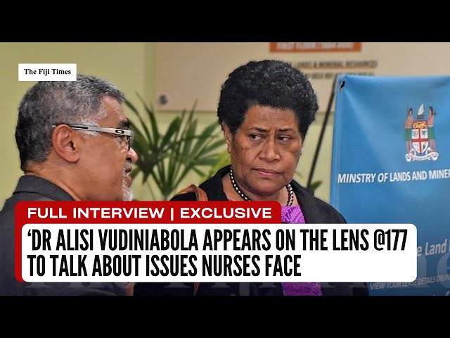 FULL INTERVIEW | Fiji Nursing Association President | Dr Alisi Vudiniabola