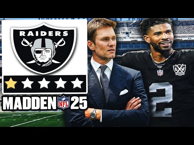 Shedeur Sanders is our Franchise QB! | Realistic Rebuild of the Raiders | Madden 25