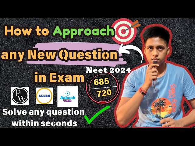 Approach any question with this plan 🔥