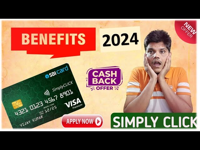 sbi simply click credit card benefits hindi | sbi simply click credit card | features, Review 2024