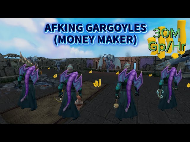 Afking Money Maker With Gargoyles! || RuneScape 3 ||