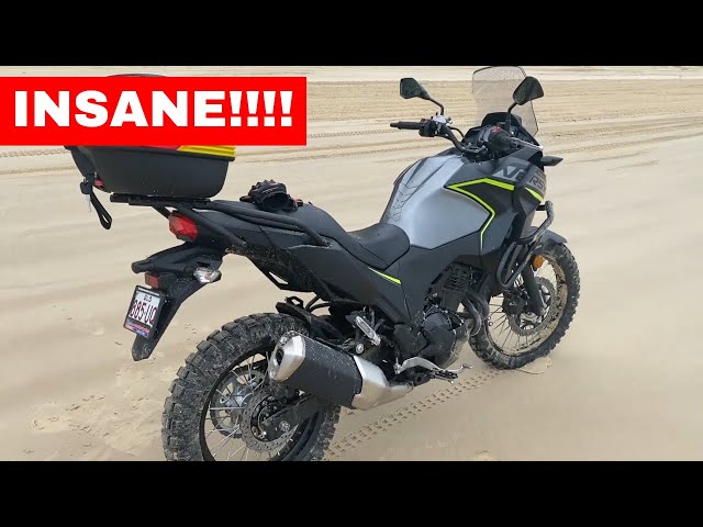 VERSYS-X 300 FIRST IMPRESSIONS OFF ROAD ON SAND AND DIRT