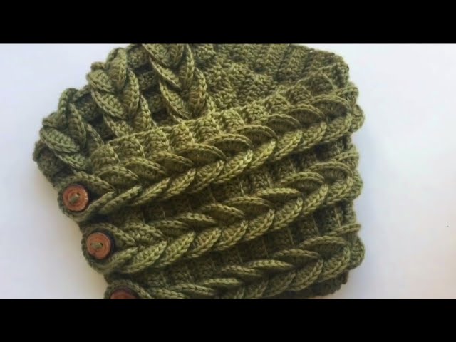 Crochet women's scarf, a simple and easy stitch for beginners and professionals. Don't forget to sub