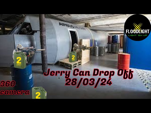 jerry Can Drop off - Level 2 Airsoft - 28/03/24 - GoPro Max360 camera