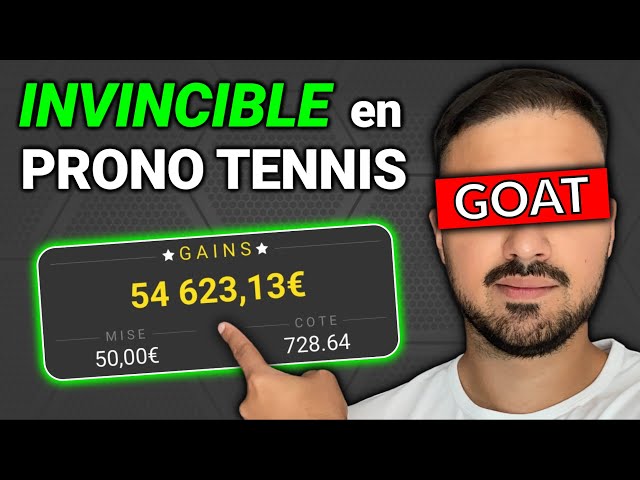 🎾 Mon SECRET pour GAGNER tous ses PRONOSTIC TENNIS (astuce paris sportif)