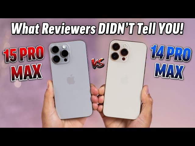 iPhone 15 Pro Max vs 14 Pro Max - Ultimate Comparison!