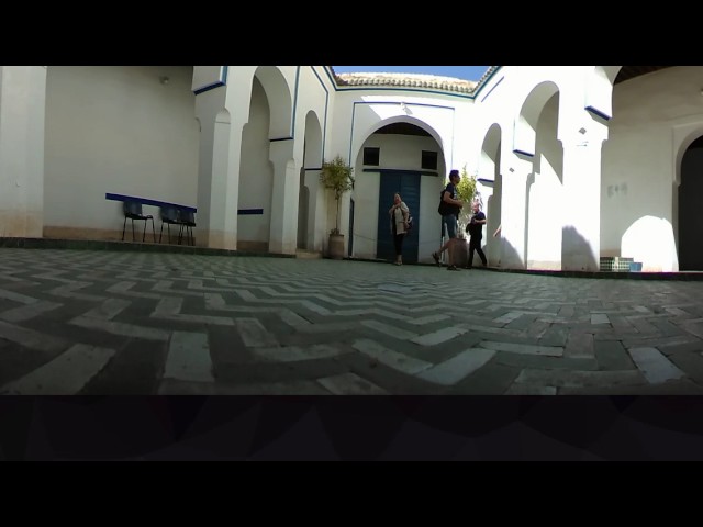 Al-Bahia Palace Entryway 360 Video Marrakech