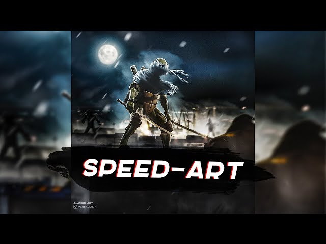 TMNT/Speed-Art/Photoshop Sigachev battle