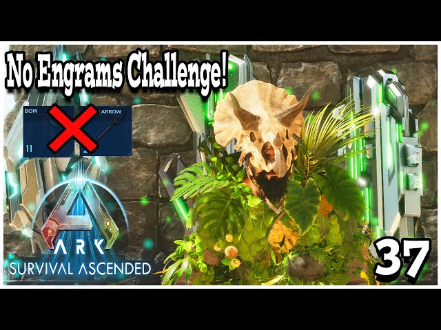 🛑 NO ENGRAMS Challenge!🛑 ARK Ascended! Finale! Beating A Boss With No Engrams!!