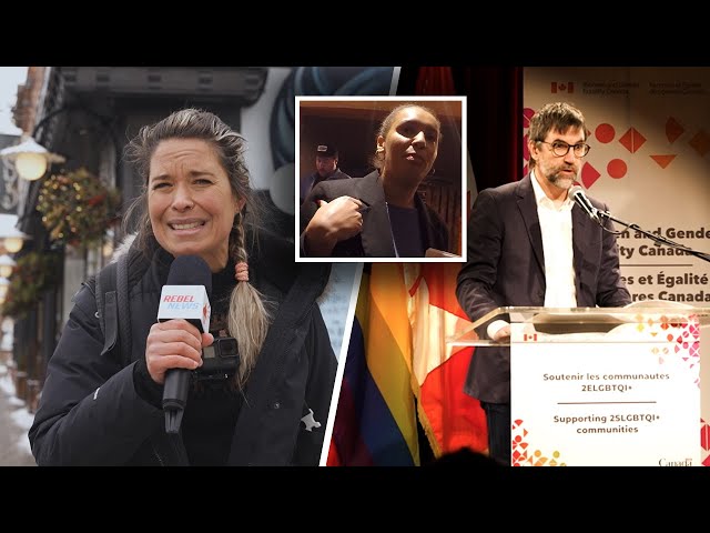 Rebel News challenges Steven Guilbeault on Gazan refugees at '2SLGBTQI+' presser