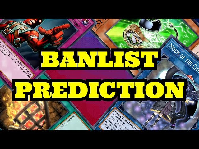 YU-GI-OH! BANLIST PREDICTION | MARCH 2025