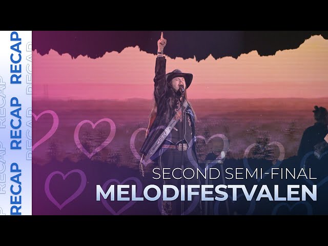 Melodifestivalen 2025 (Sweden) | Second Semi-Final | RECAP