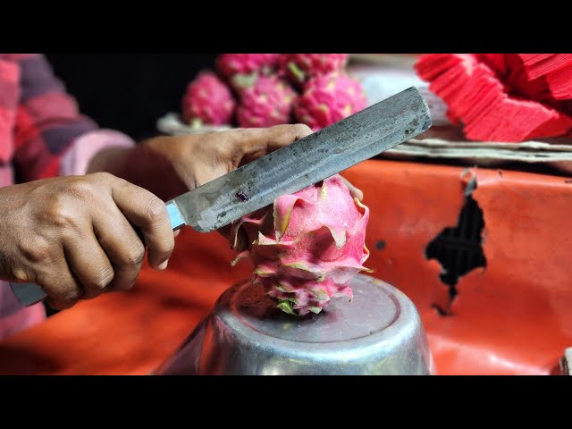 FRUIT NINJA of FRUITS | Amazing Fruits Cutting Skills | Indian Street Food In 2023