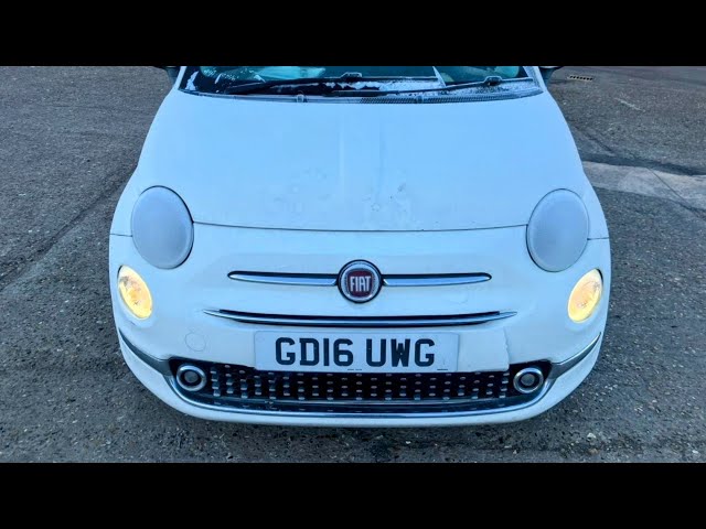 Fiat 500 Facelift Day 1 - This Bumper Cracked Me Up