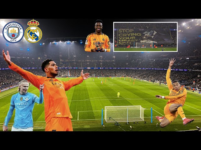 BELLINGHAM SEALS THE WIN | Man City vs Real Madrid | Champions League | Matchday Vlog highlights