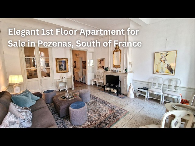 ELEGANT 1st Floor Apartment for Sale in Pezenas, South of France. Only €180,000 – Dream Property