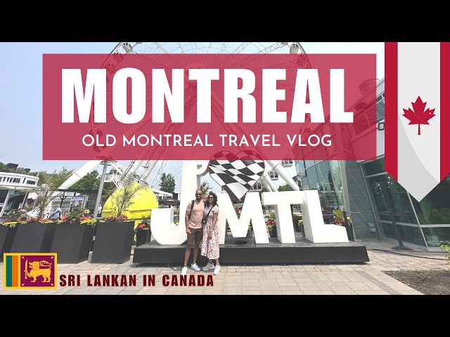 OLD MONTREAL, Canada - Visiting Notre Dame Basilica - Vlog - Sri Lankan in Canada