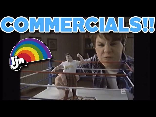 Vintage WWF LJN Action Figure Commercials!!