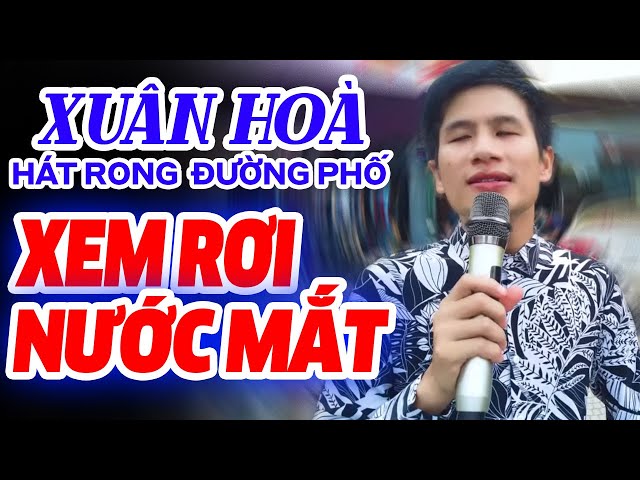 Rơi Lệ Khi Nghe Xuân Hòa Hát, Lk Đường Tím Bằng Lăng - Bolero Ca Sĩ Mù Xuân Hòa Hát Rong Đường Phố